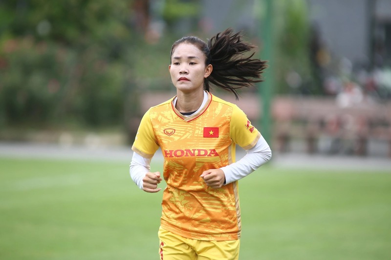 Chương Thị Kiều được mệnh danh là trung vệ thép của đội tuyển Việt Nam 