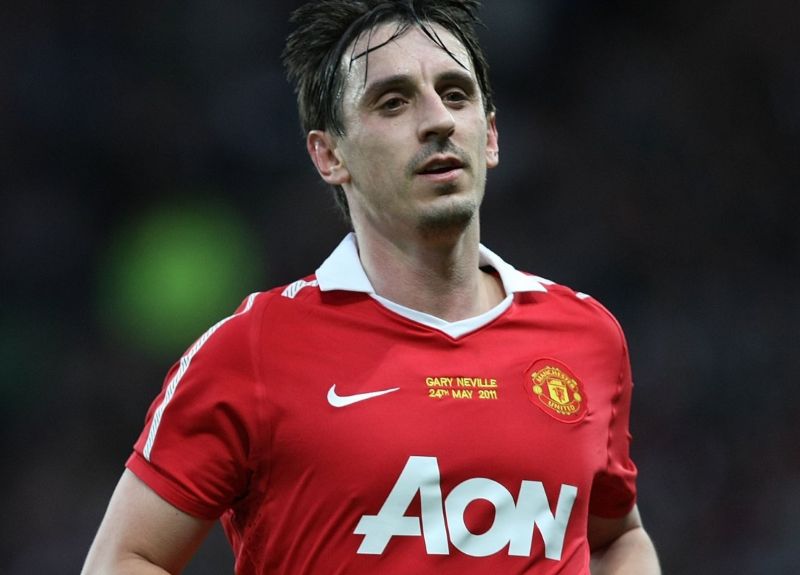 Gary Neville góp công lớn giúp MU giành 8 chức vô địch Premier League