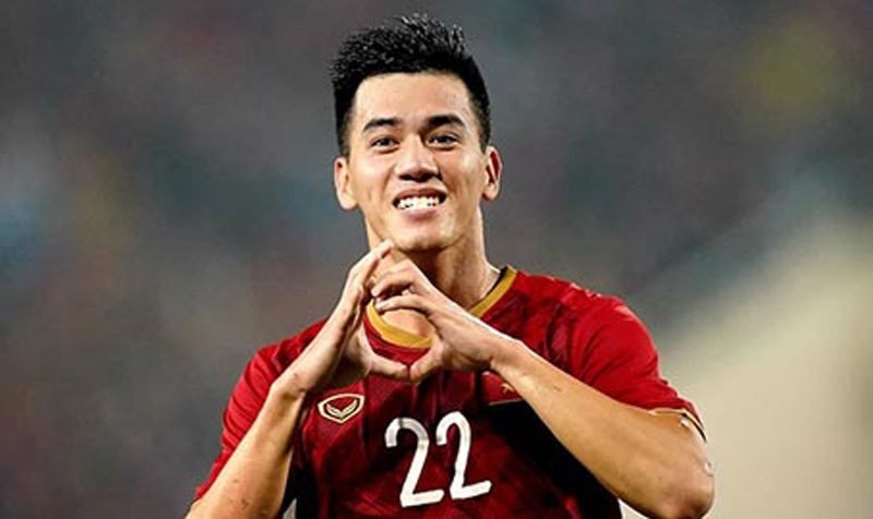 Nguyễn Tiến Linh được mệnh danh là gương mặt vàng của đội tuyển quốc gia 