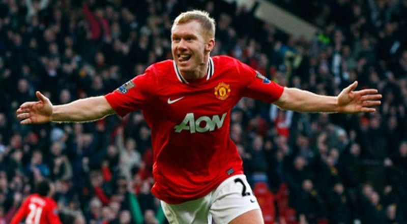 Paul Scholes là huyền thoại tuyến giữa của Manchester United